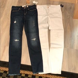 Abercrombie Girls Jeans 15/16 Slim - 2 PAIRS!!!!